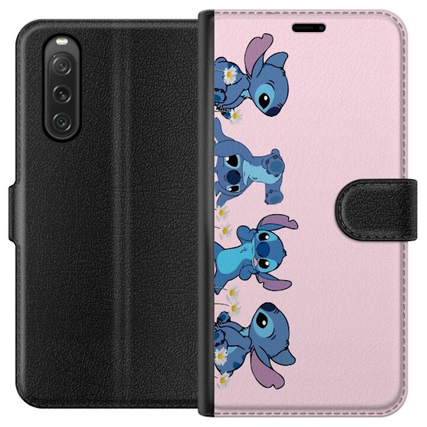 Sony Xperia 10 V Lommeboketui  Stitch Ler & Leker – Perfekt
