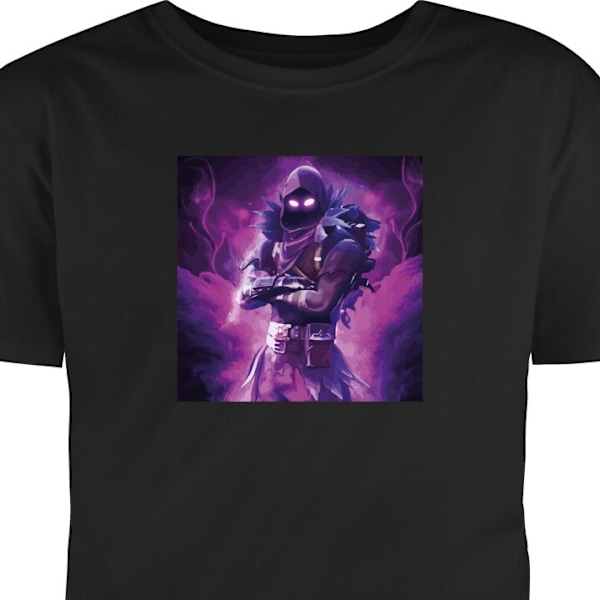 T-shirt til Voksen | Klassisk Voksen T-shirt Fortnite sort S