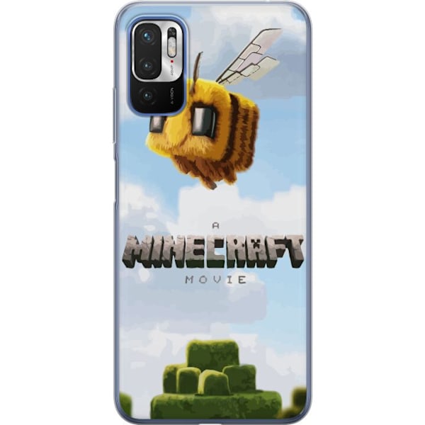 Xiaomi Redmi Note 10 5G Genomskinligt Skal A Minecraft Movie