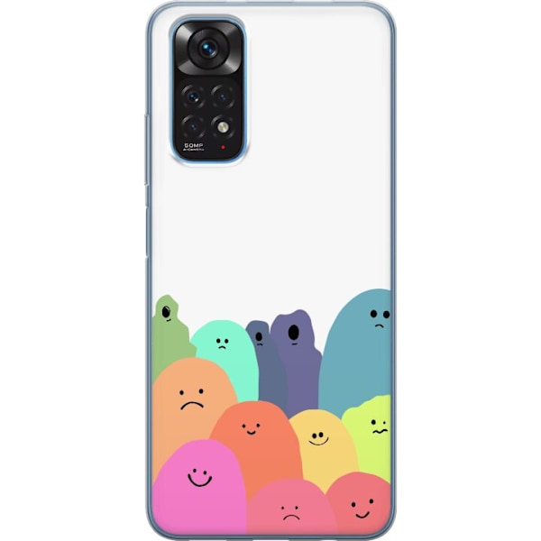 Xiaomi Redmi Note 11 Gennemsigtig cover Figurer