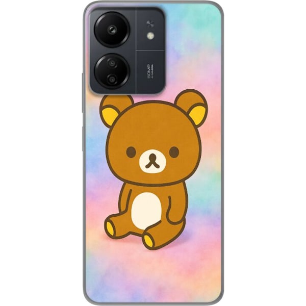 Xiaomi Redmi 13C Läpinäkyvä kuori Kawaii Sanrio Rilakkuma