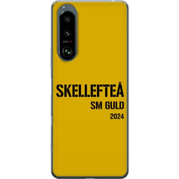 Sony Xperia 5 III Gennemsigtig cover Skellefteå SM GULD