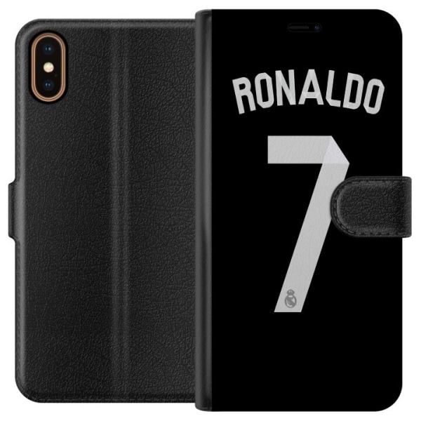 Apple iPhone XS Lompakkokotelo Ronaldo