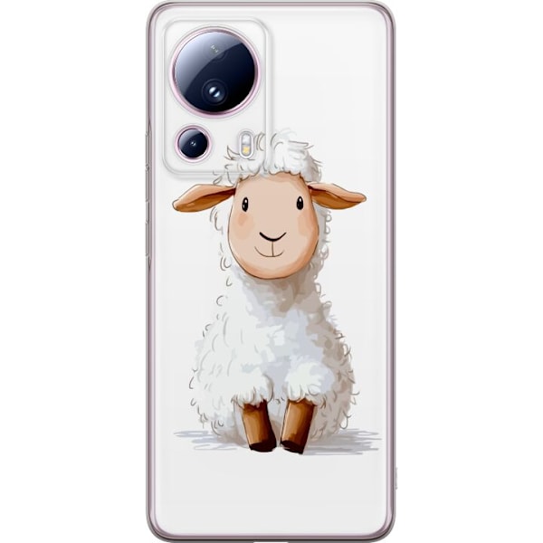 Xiaomi 13 Lite Läpinäkyvä kuori Suloinen Lammas - lasten ja