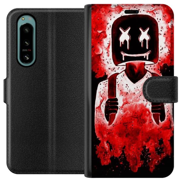 Kompatibelt Lommeboketui til Sony Xperia 5 IV Fortnite Marshmello