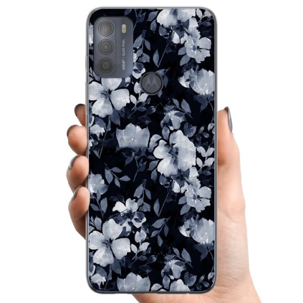 Motorola Moto G50 TPU Mobildeksel Blomster