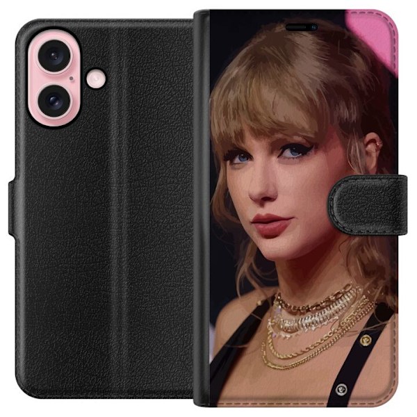 Apple iPhone 16 Lompakkokotelo Taylor Swift