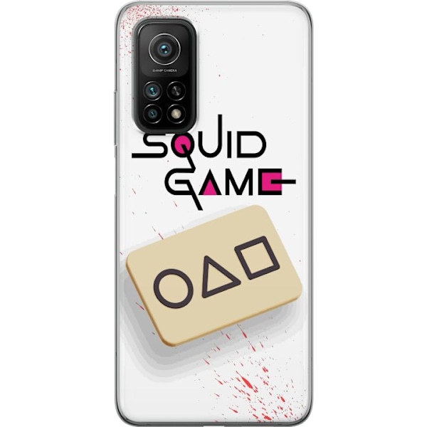 Xiaomi Mi 10T Pro 5G Genomskinligt Skal Squid Game