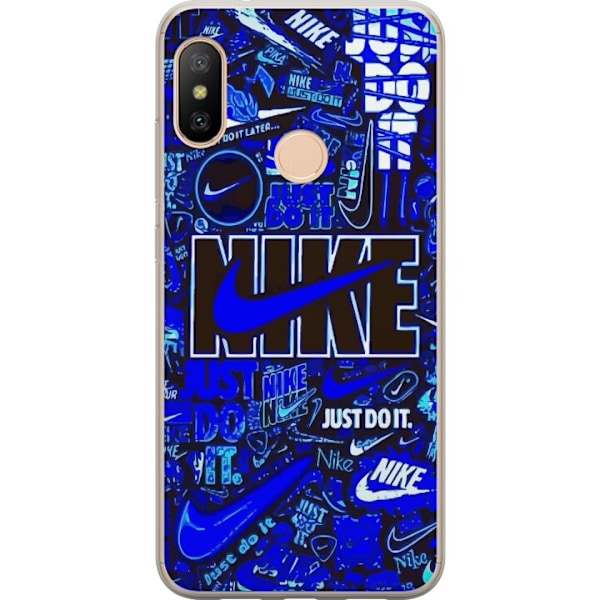 Xiaomi Redmi 6 Pro Genomskinligt Skal Nike