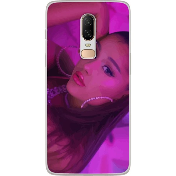 OnePlus 6 Gennemsigtig cover Ariana Grande