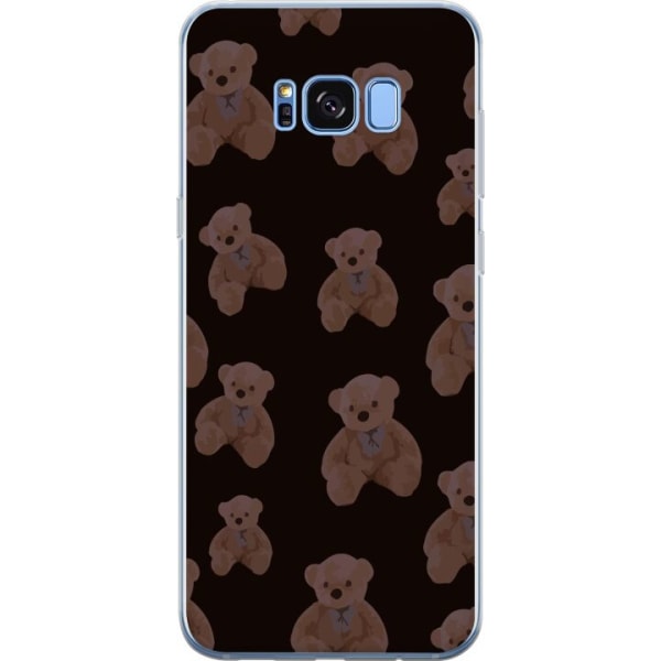 Samsung Galaxy S8 Gennemsigtig cover En bjørn flere bjørne