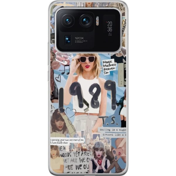 Xiaomi Mi 11 Ultra Gennemsigtig cover Taylor Swift