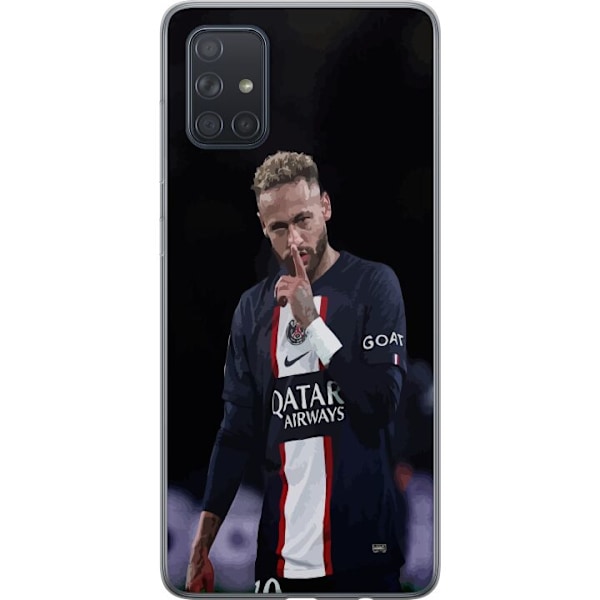 Samsung Galaxy A71 Läpinäkyvä kuori Neymar