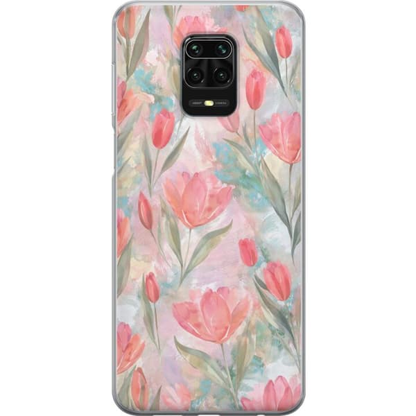 Kompatibelt Mobildeksel til Xiaomi Redmi Note 9S Tulips in Bloom