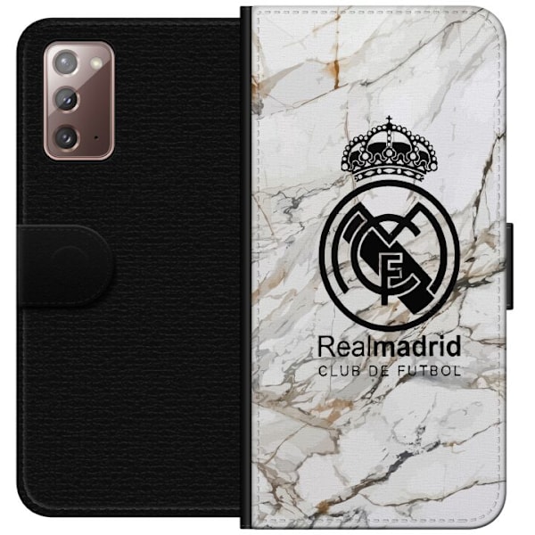 Samsung Galaxy Note20 Lommeboketui Real Madrid