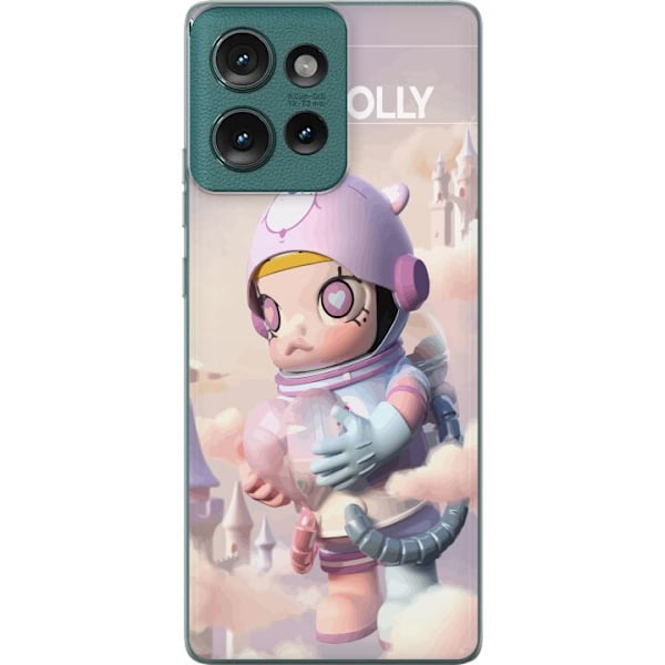 Motorola Edge 50 Läpinäkyvä kuori Mega Space Molly Care Bea