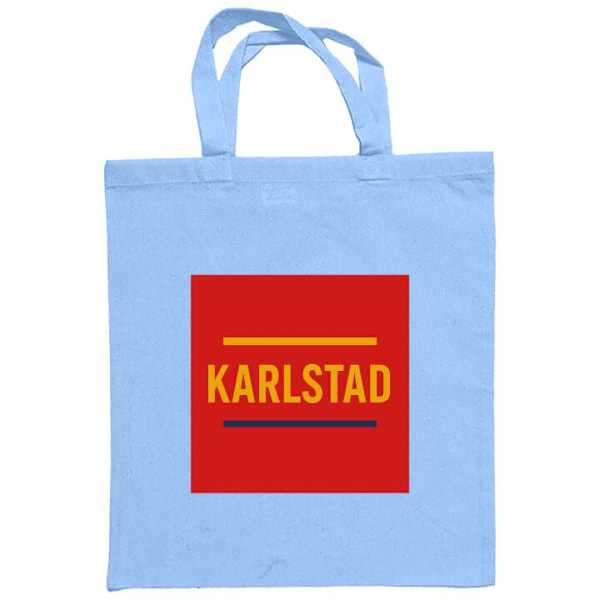 Kangaskassi | Kestävä Ostoskassi Kangasta Karlstad – Hocke Vaaleansininen one size