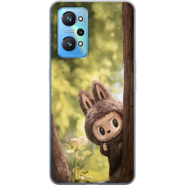 Realme GT Neo2 Läpinäkyvä kuori Labubu Graffiti Vibes – K