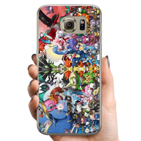 Samsung Galaxy S6 TPU Matkapuhelimen kuori Pokemon