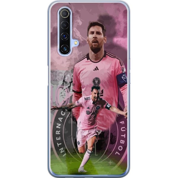 Realme X50 5G Genomskinligt Skal Messi