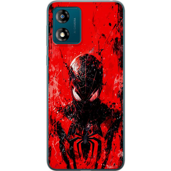 Motorola Moto E13 Gjennomsiktig deksel Spider Man