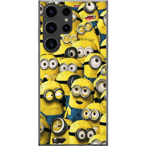 Samsung Galaxy S25 Ultra Genomskinligt Skal Minions