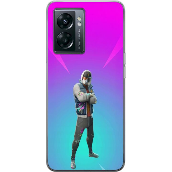 OnePlus Nord N300 Gennemsigtig cover sort ridder fortnite