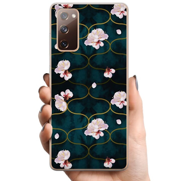 Samsung Galaxy S20 FE TPU Mobilskal Blommor