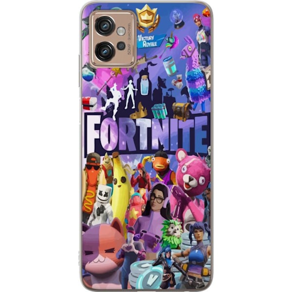 Motorola Moto G32 Gennemsigtig cover Fortnite