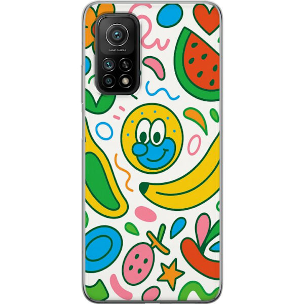 Xiaomi Mi 10T 5G Genomskinligt Skal Butterfly Veil