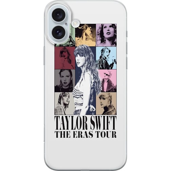 Apple iPhone 16 Plus Läpinäkyvä kuori Taylor Swift