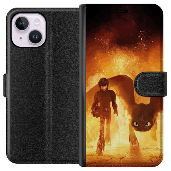 Apple iPhone 15 Plus Tegnebogsetui Drage Træner