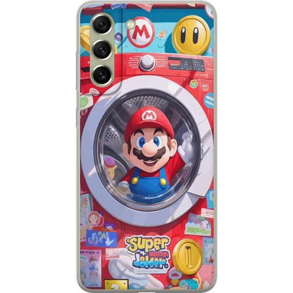Kompatibelt Mobilskal till Samsung Galaxy S21 FE 5G Mario