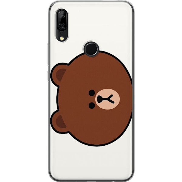 Huawei P Smart Z Genomskinligt Skal line friends brown