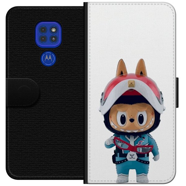Motorola Moto G9 Play Lompakkokotelo How2work Labubu hirviöt