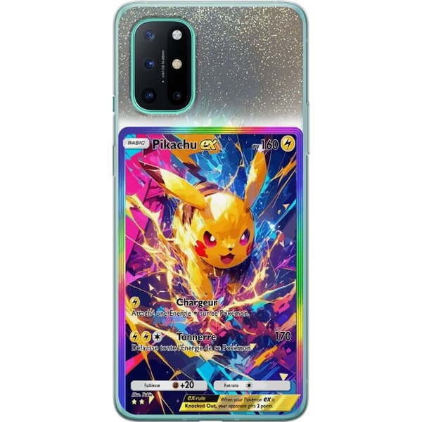 Kompatibelt Mobildeksel til OnePlus 8T Pikachu gul