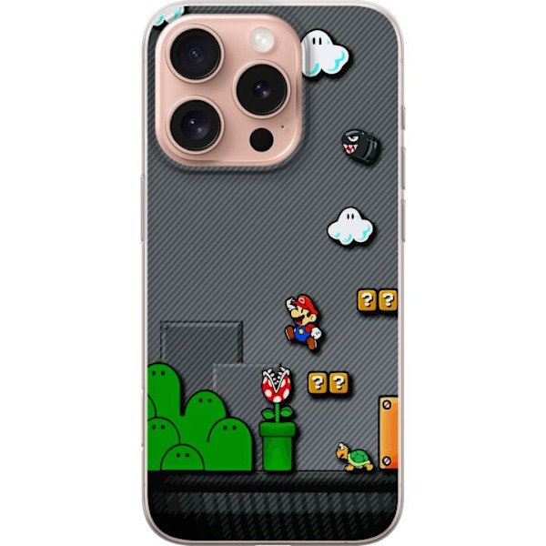 Apple iPhone 16 Pro Gennemsigtig cover Super Mario Bros