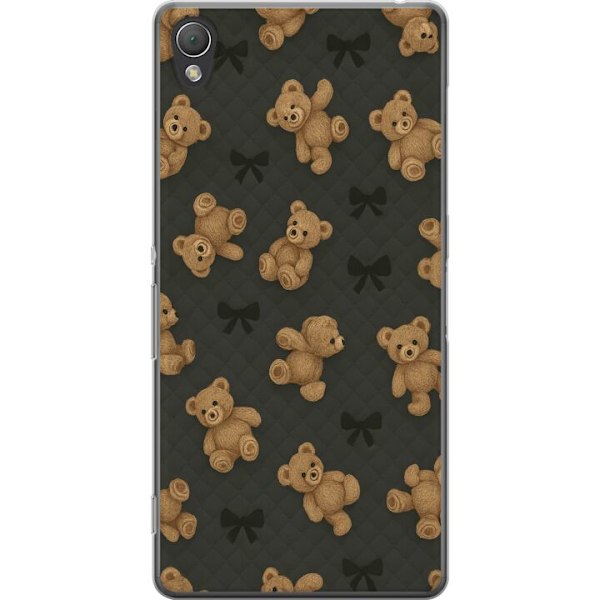 Sony Xperia Z3 Genomskinligt Skal Teddy Hugs