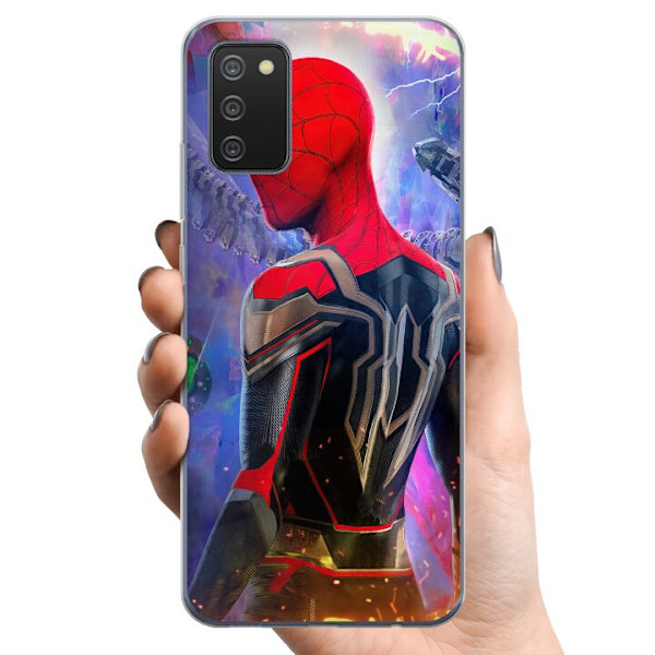 Samsung Galaxy A02s TPU Matkapuhelimen kuori Spider Man: No Way Home