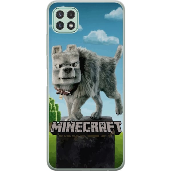 Samsung Galaxy A22 5G Läpinäkyvä kuori A Minecraft Movie