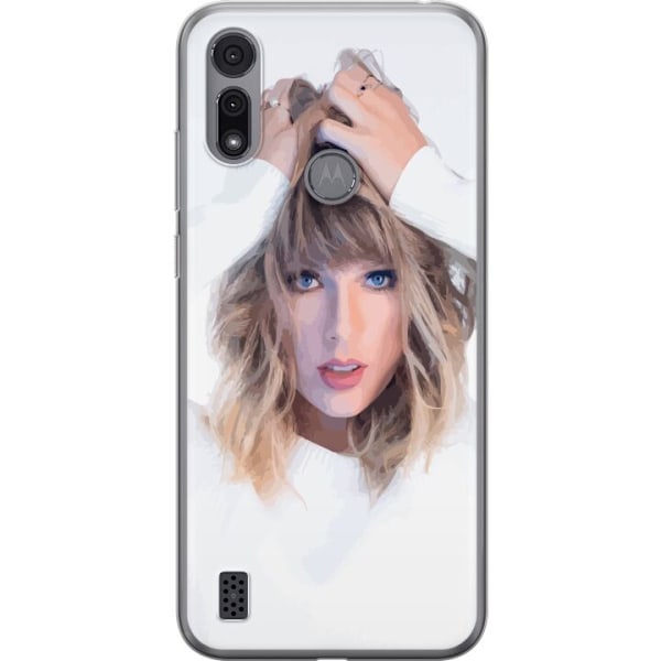 Motorola Moto E6i Genomskinligt Skal Taylor Swift