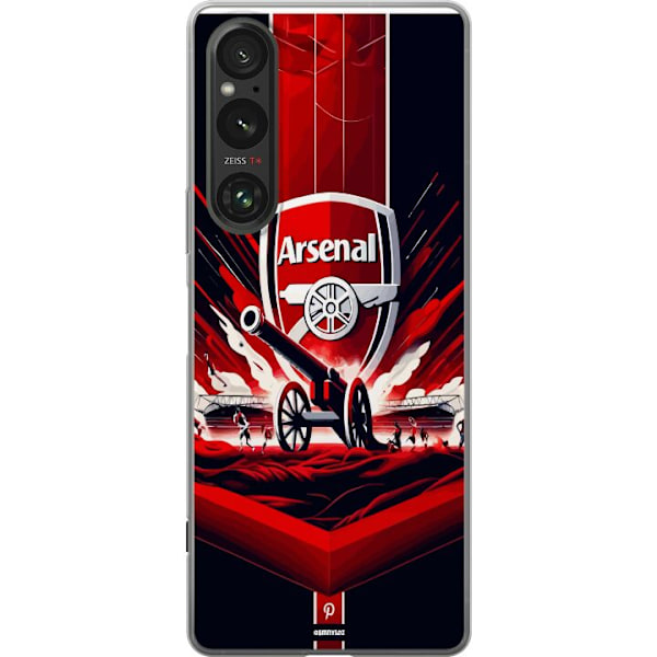 Sony Xperia 1 V Gjennomsiktig deksel Arsenal