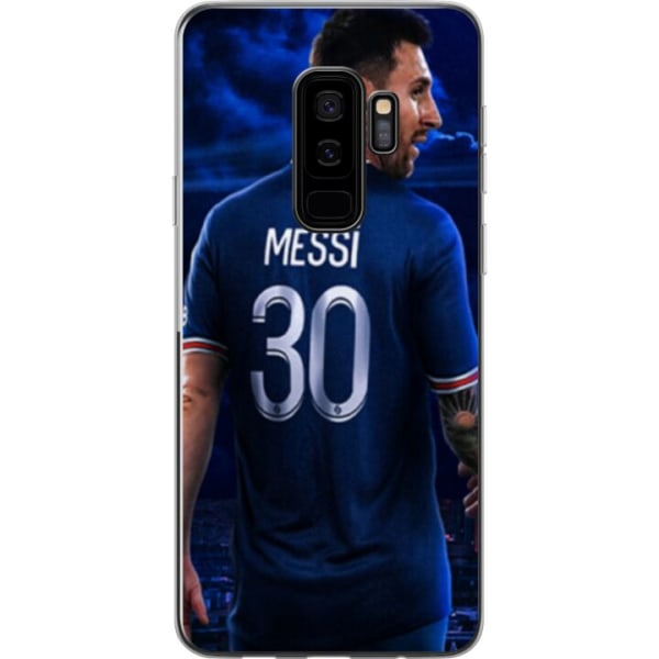 Samsung Galaxy S9+ Gennemsigtig cover Lionel Messi