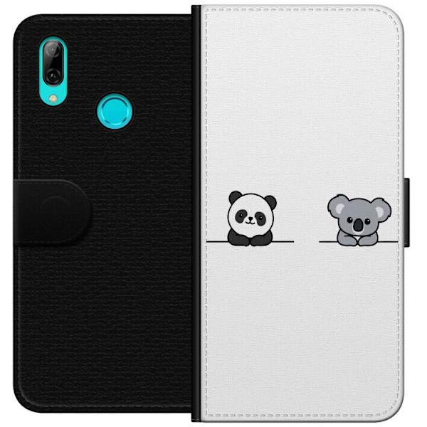 Huawei P smart 2019 Lompakkokotelo Panda Koala