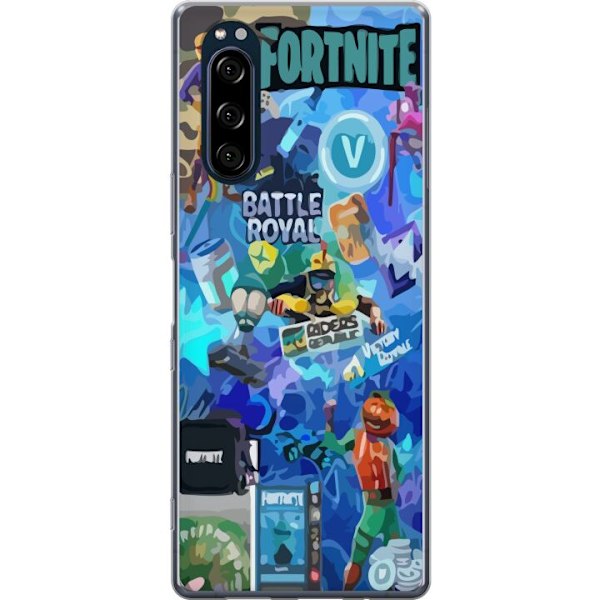 Sony Xperia 5 Gjennomsiktig deksel Fortnite