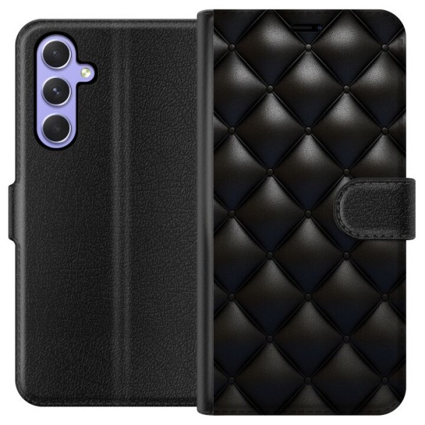 Samsung Galaxy A54 Plånboksfodral Leather Black