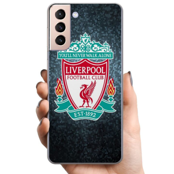 Samsung Galaxy S21 TPU Matkapuhelimen kuori Liverpool Football