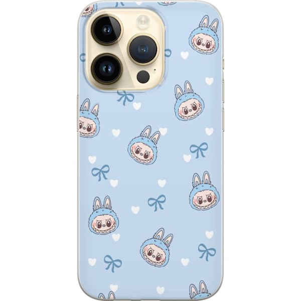 Apple iPhone 14 Pro Gennemsigtig cover Labubu Ildånd