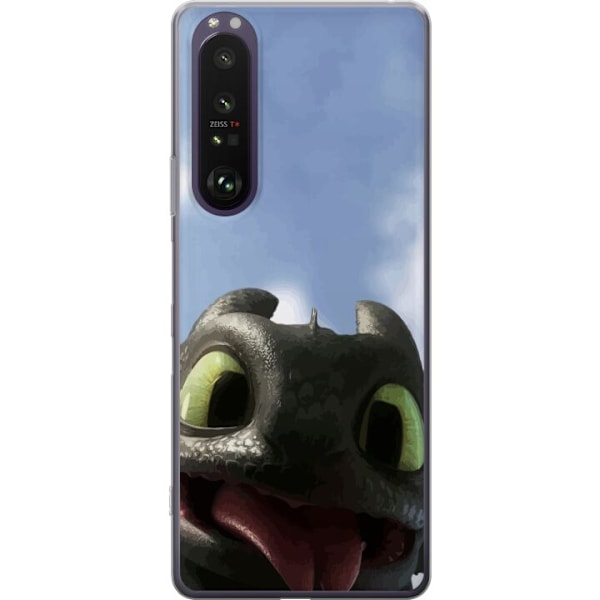 Sony Xperia 1 III Läpinäkyvä kuori Kuinka kouluttaa lohikäärmeesi