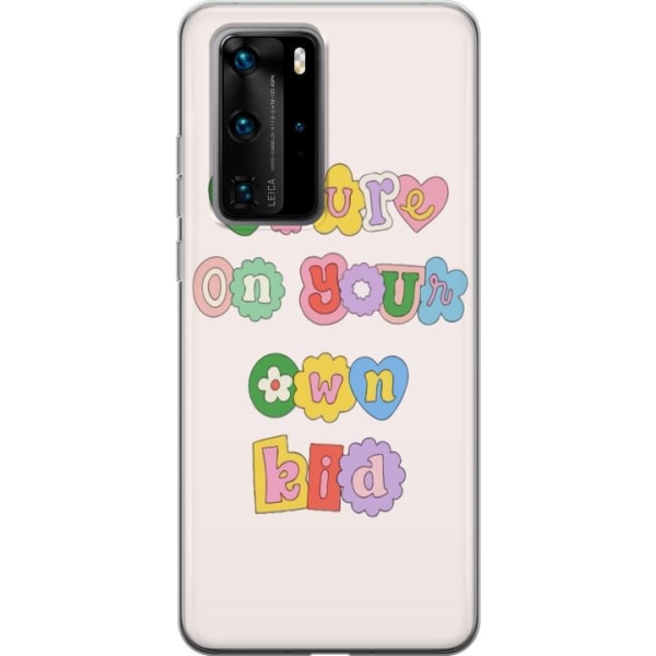 Huawei P40 Pro Gennemsigtig cover Taylor Swift - Own Kid